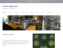 Tablet Screenshot of darumsognearkiv.dk